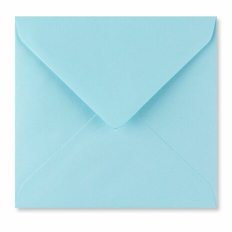 Baby blauw 14 x 14 achterkant