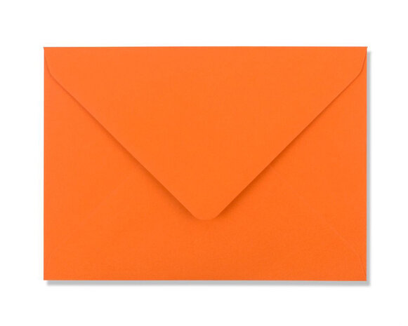 Oranje A5 achterkant