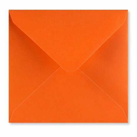 Oranje 15 x 15 achterkant