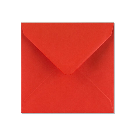 Rood 15 x 15 achterkant