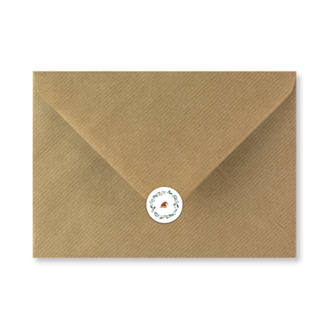 Sluitzegel met kerstmuts