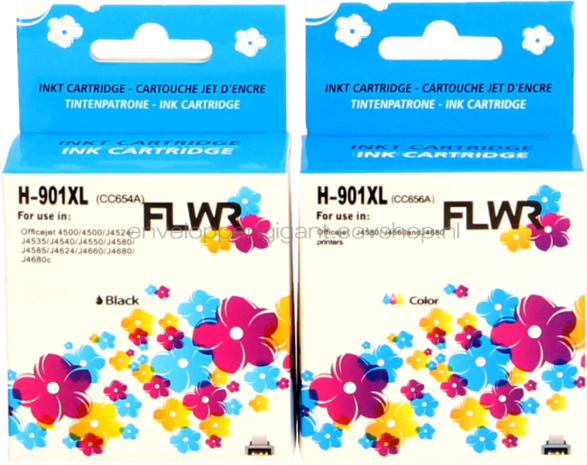 FLWR HP 901XL 2-pack - Optie 78