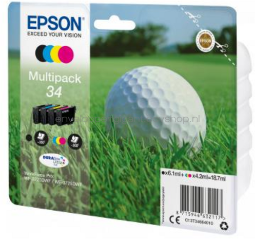 Epson 34 multipack zwart en kleur