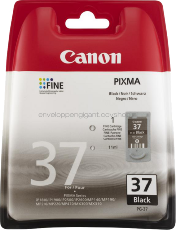 Canon PG-37 zwart