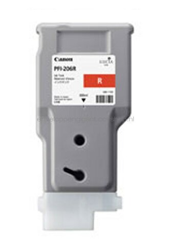 Canon PFI-206 rood