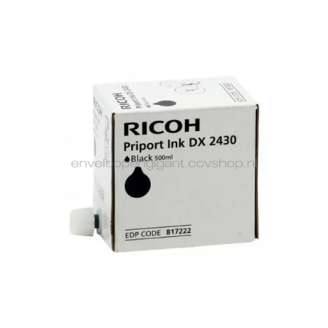 Ricoh 817222 inktcartridge zwart