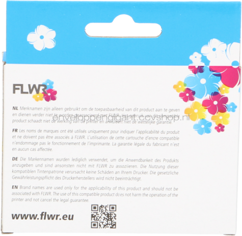 FLWR Epson T0611 zwart