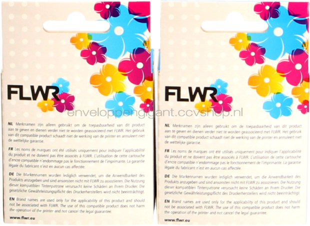 FLWR Canon PG-510/CL-511 Multipack zwart en kleur