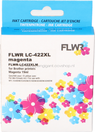 FLWR Brother LC-422XL magenta