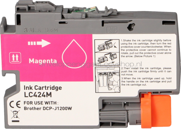 FLWR Brother LC-424 magenta