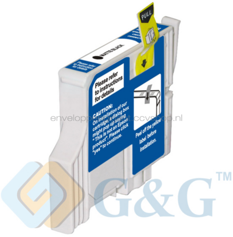 Huismerk Epson T0348 mat zwart