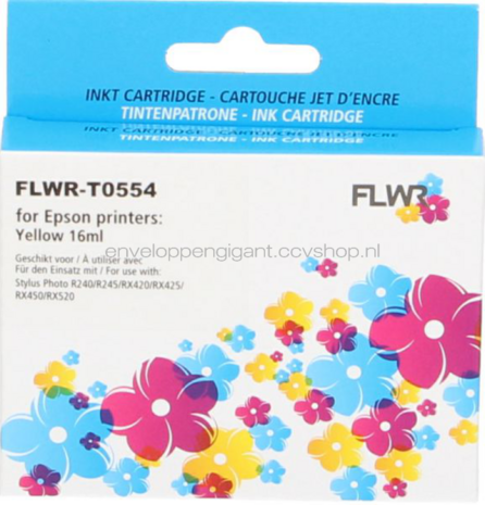 FLWR Epson T0556 Multipack zwart en kleur