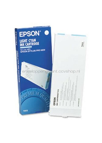 Epson T412 licht cyaan