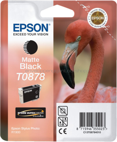 Epson T0878 mat zwart