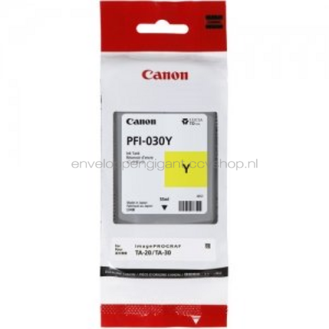 Canon PFI-030 geel