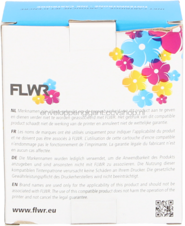 FLWR Canon PGI-1500XL 4-pack zwart en kleur