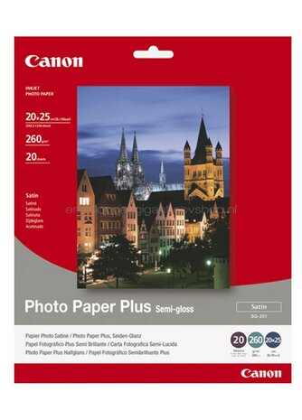 Canon SG-201 A3 semi glossy photo paper