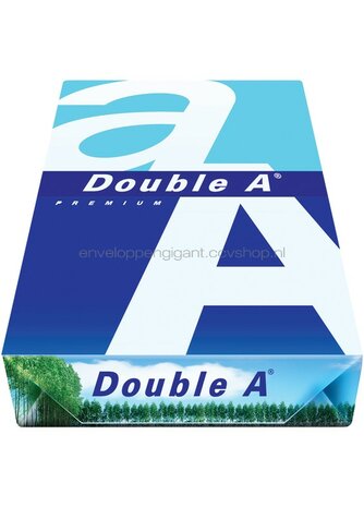 Double A Premium A4 Papier 1 pak (80 grams) wit