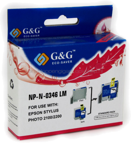 Huismerk Epson T0346 licht magenta