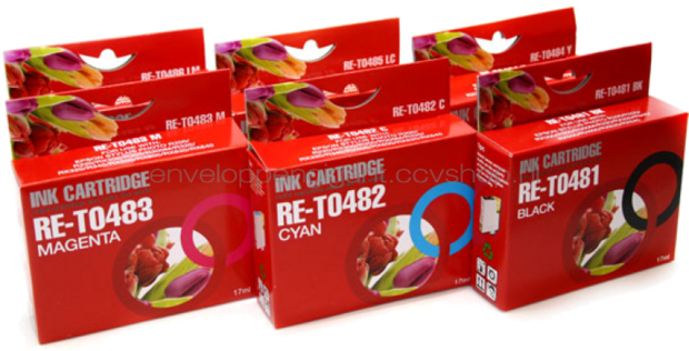 Huismerk Epson T0487 multipack zwart en kleur