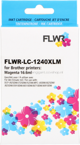 FLWR Brother LC-1240XL magenta