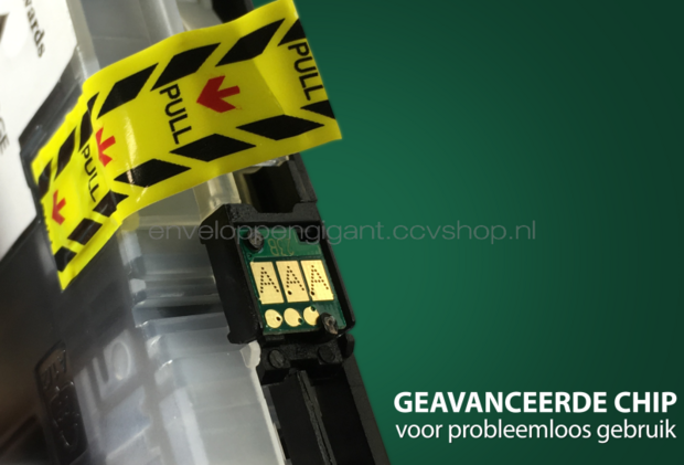 FLWR Brother LC-123 2-pack zwart