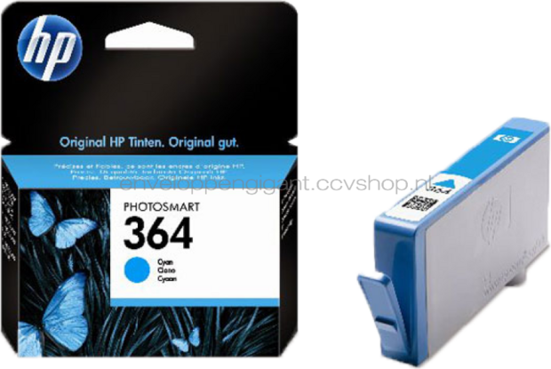 HP 364 cyaan
