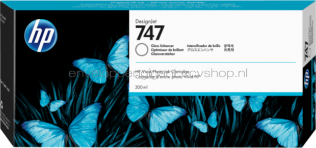 HP 747 inktcartridge glansafwerking