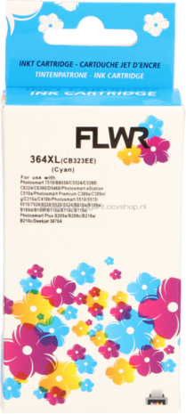 FLWR HP 364XL cyaan