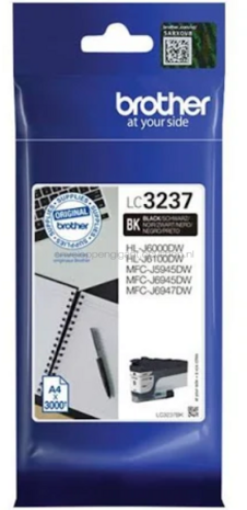 Brother LC-3237BK zwart