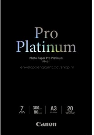 Canon PT-101 Professioneel A3 Fotopapier Platinum