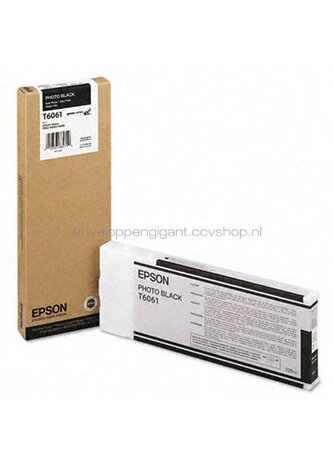 Epson T6061 foto zwart