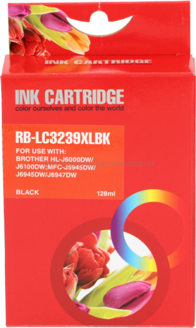 Huismerk Brother LC-3239BK zwart