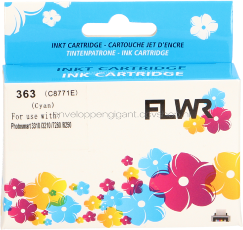 FLWR HP 363 cyaan
