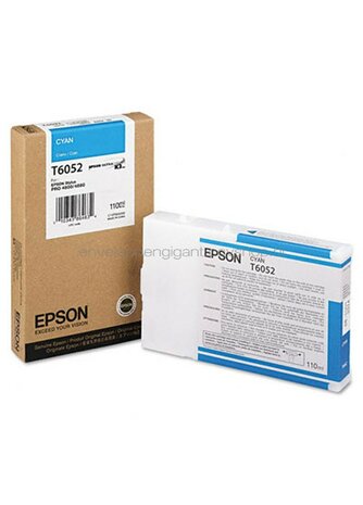 Epson T6052 cyaan