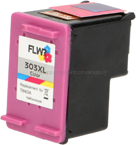 FLWR HP 303XL Multipack zwart en kleur