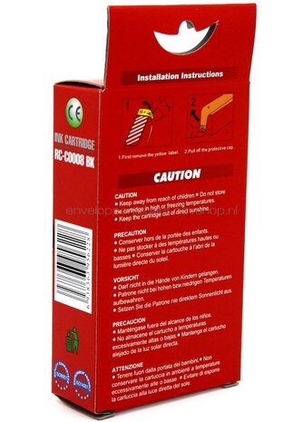 Huismerk Canon CLI-8BK zwart
