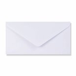 Witte DL enveloppen 11x22 cm