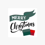 Sluitzegel Merry Christmas met cadeautjes