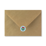 Sluitzegel met kerstkransje