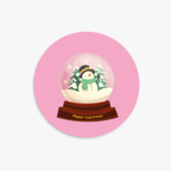 Sluitzegel met sneeuwbol