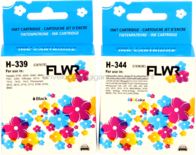 FLWR HP 339/344 2-pack - Optie 73