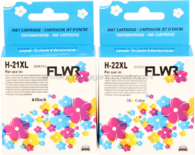 FLWR HP 21XL/22XL 2-pack - Optie 69