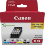 Canon CLI-581XXL 4-pack zwart en kleur