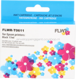 FLWR Epson T0611 zwart