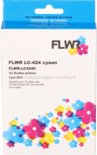 FLWR Brother LC-424 cyaan