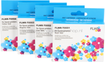 FLWR Epson T0556 Multipack zwart en kleur
