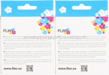 FLWR Brother LC-223BK 2-pack zwart