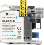 FLWR Brother LC-123 Multipack zwart en kleur