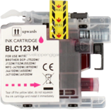 FLWR Brother LC-123 Multipack zwart en kleur